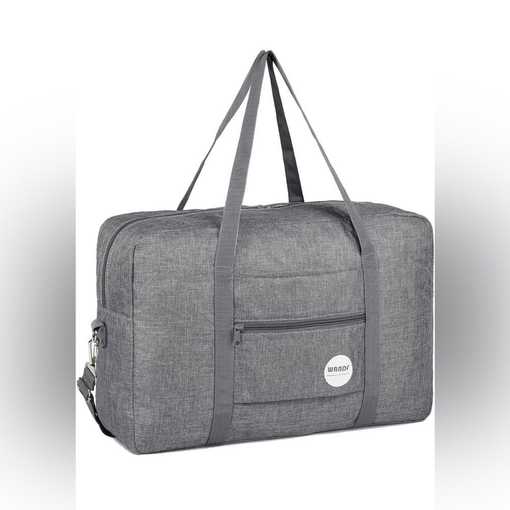 Travel Duffel Bag Underseat Foldable Carry-on Luggage for Men Women